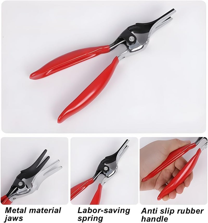 HZEL Car Hose Removal Pliers, Vehicle Fuel Vacuum Line Tube Remover for Marine Oil Water Hoses, Automotive Separator Pipe Repairing Tool Accessories, Universal for SUV, Sedan, Truck - Image 4